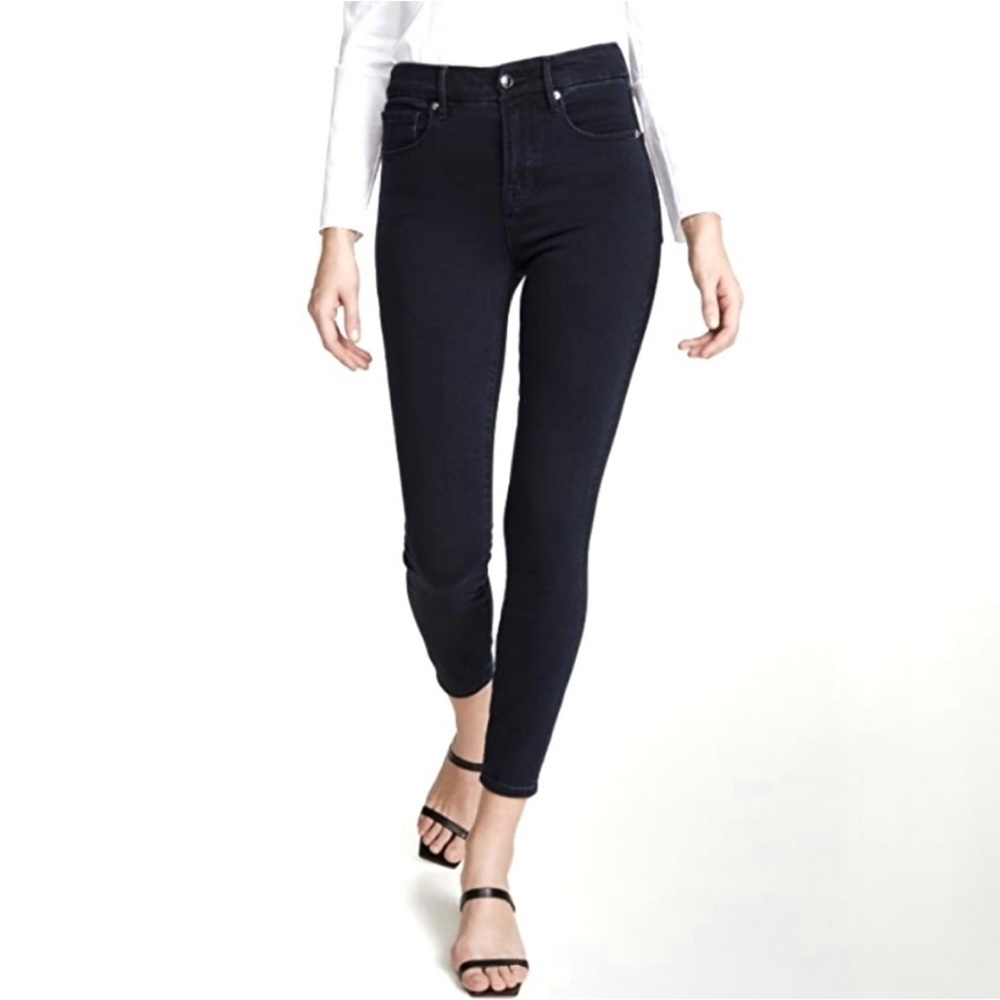 Good American - Good Legs Crop Skinny Jeans - Blue375
